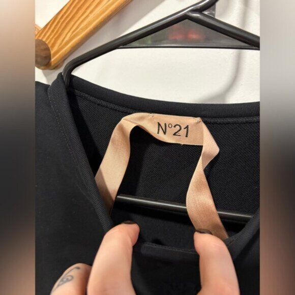 N°21 Black Sleeveless Top/Sweater/blouse - Picture 5 of 15